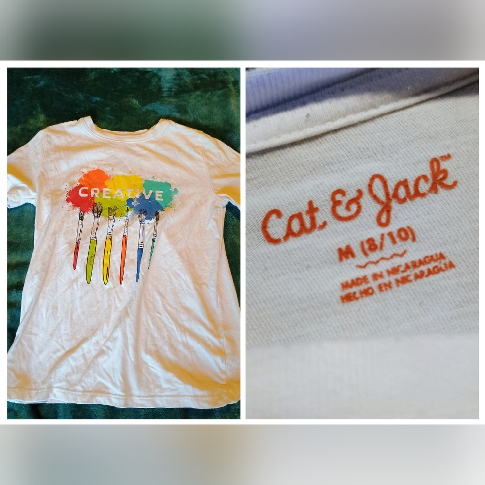 Cat & Jack 'Creative' kids shirt